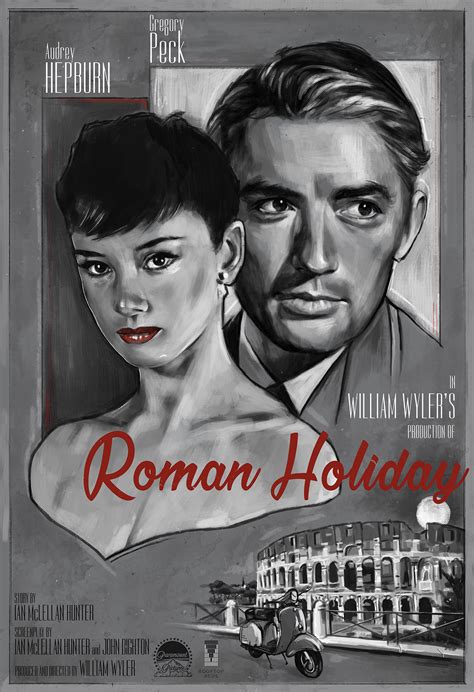 movie poster roman holiday|More.